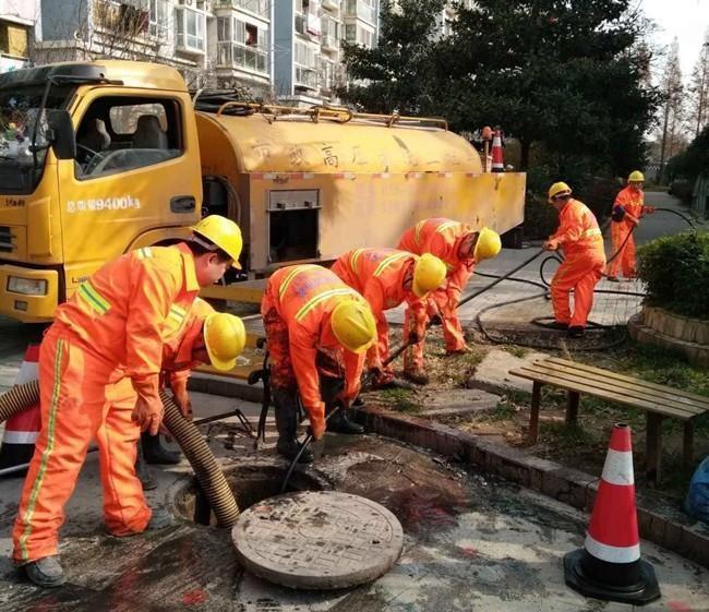 蕉城市政管道清淤