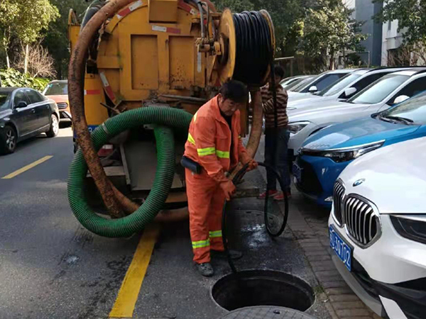 蕉城排污管道清淤