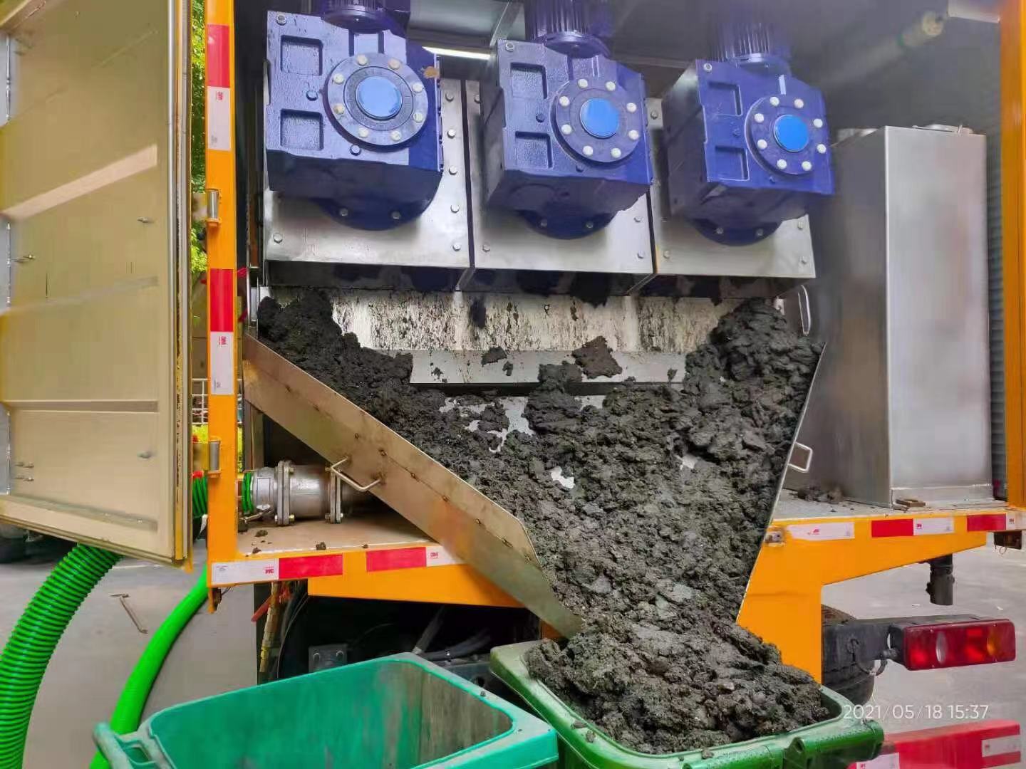 蕉城化粪池清掏城市维护站-泥浆净化干湿分离处理